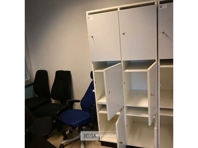 Lockerkast 6 lockers - afbeelding 1 van  1