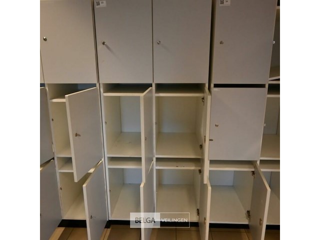 Lockerkast 6 lockers - afbeelding 1 van  1