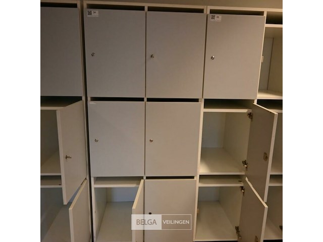 Lockerkast 6 lockers - afbeelding 1 van  1