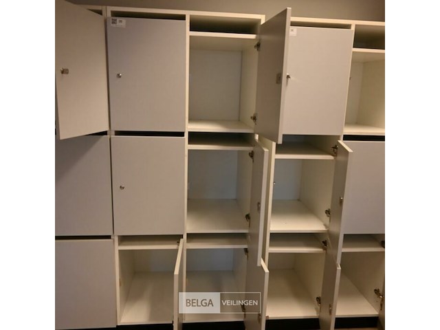 Lockerkast 6 lockers - afbeelding 1 van  1