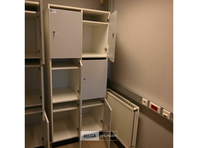 Lockerkast 6 lockers - afbeelding 1 van  1
