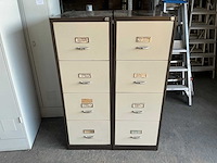 Lockerkast / dossierkast (4x) - afbeelding 5 van  9