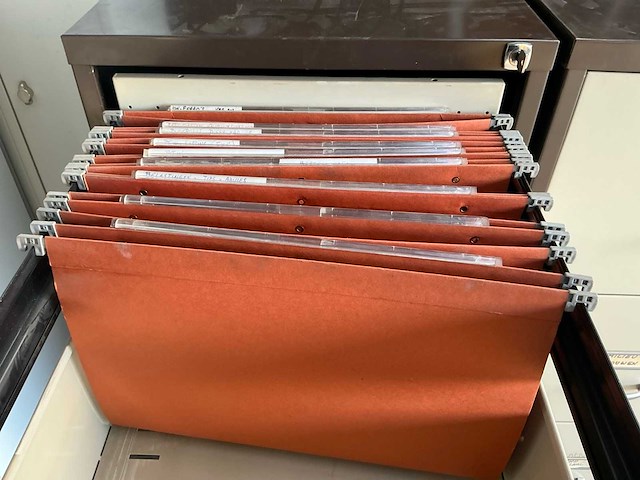 Lockerkast / dossierkast (4x) - afbeelding 7 van  9