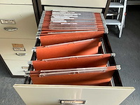 Lockerkast / dossierkast (4x) - afbeelding 8 van  9