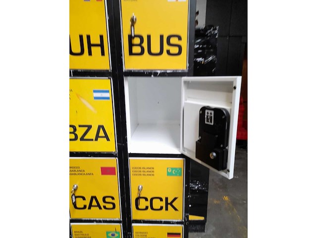 Lockerkast met muntslot (15x) - afbeelding 5 van  17