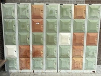 Lockers met sleutel + reservesleutel - afbeelding 1 van  4