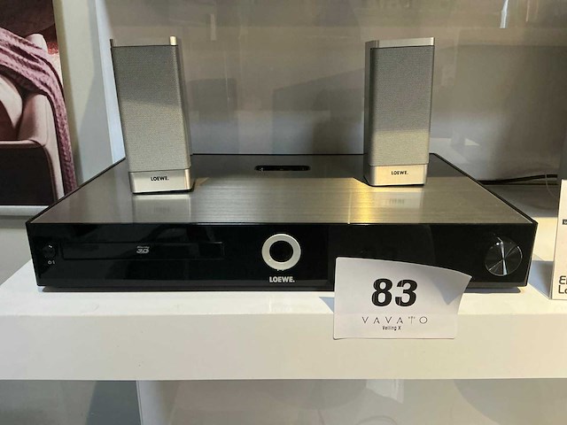 Loewe 3d alu-black mediavision - afbeelding 1 van  5