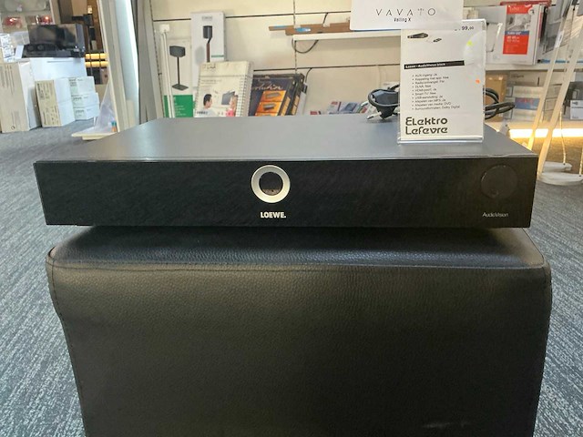Loewe audiovision black 69202l00 audiovision - afbeelding 1 van  4