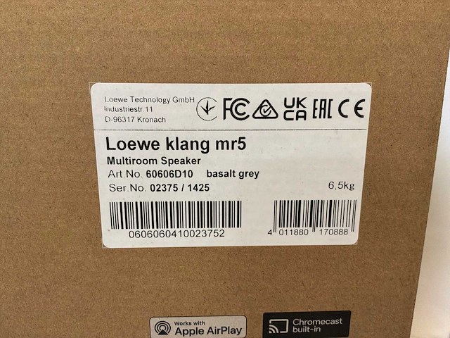 Loewe klang mr5 speaker - afbeelding 3 van  5