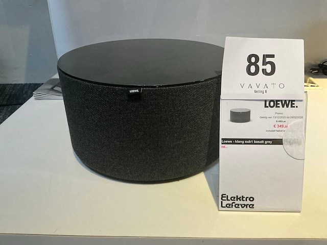 Loewe klang sub1 60610d10 wireless subwoofer - afbeelding 1 van  5