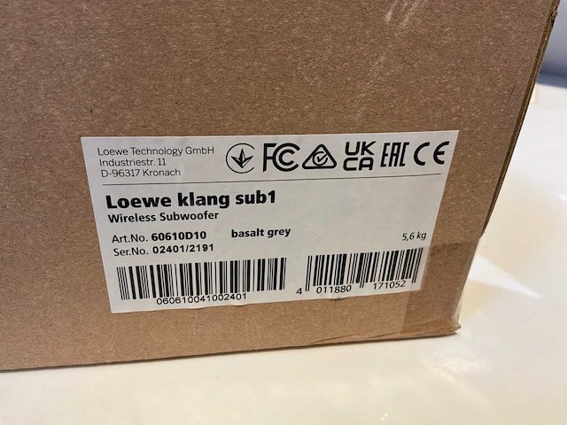 Loewe klang sub1 subwoofer - afbeelding 1 van  2