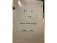 Loffler zaagmachine - 1996 - tb 600 - afbeelding 3 van  16