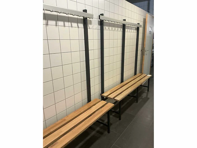 Loggere kleedkamerbank (2x) - afbeelding 6 van  6