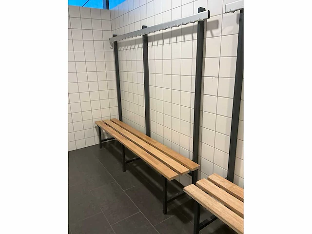 Loggere kleedkamerbank (2x) - afbeelding 4 van  6