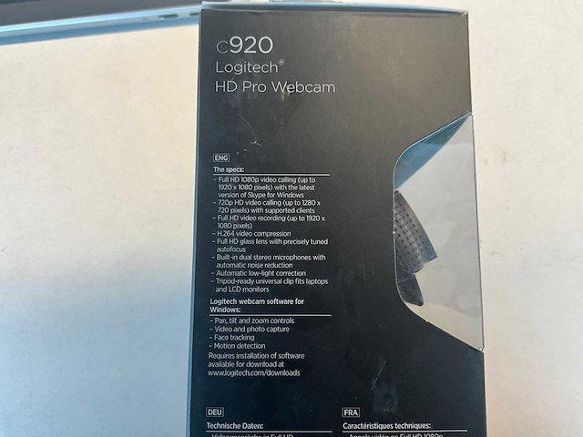 Logitech c920 hd pro webcam - afbeelding 7 van  7
