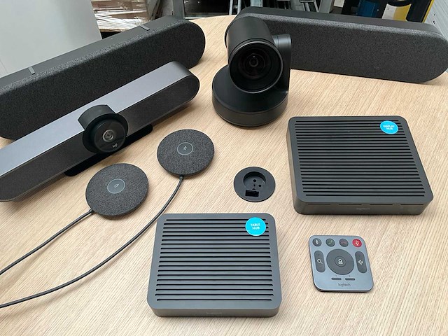 Logitech rally conferentie set + meetup camera unit - afbeelding 1 van  16