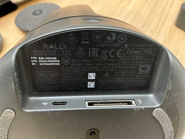Logitech rally conferentie set + meetup camera unit - afbeelding 8 van  16