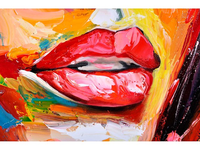 Loîc tuhal - angela - olie op doek - 120x90 cm - afbeelding 2 van  11