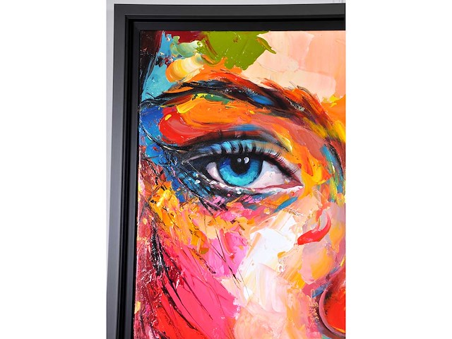 Loîc tuhal - angela - olie op doek - 120x90 cm - afbeelding 9 van  11