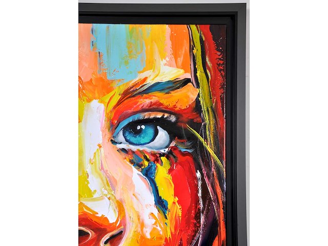 Loîc tuhal - angela - olie op doek - 120x90 cm - afbeelding 10 van  11