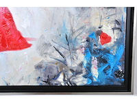 Loïc tuhal - ode aan banksy - olie op doek - 120x90 cm - afbeelding 8 van  12