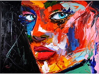 Loîc tuhal - persant regard - olie op doek - 90x120 cm - afbeelding 2 van  10