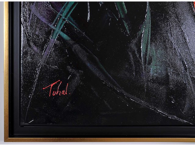 Loîc tuhal - persant regard - olie op doek - 90x120 cm - afbeelding 3 van  10