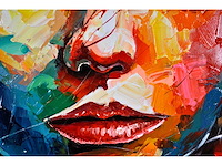 Loîc tuhal - regard perçant - olie op doek - 90x120 cm - afbeelding 2 van  11