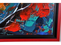 Loîc tuhal - regard perçant - olie op doek - 90x120 cm - afbeelding 5 van  11