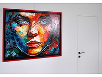 Loîc tuhal - regard perçant - olie op doek - 90x120 cm - afbeelding 6 van  11