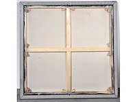 Loîc tuhal - visage - olie op doek - 100x100 cm - afbeelding 5 van  13