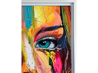Loîc tuhal - visage - olie op doek - 120x90 cm - afbeelding 7 van  10
