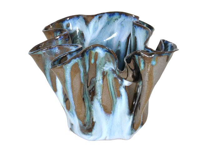 Loma ceramics - waterfall collection - lot van 2 - keramiek - afbeelding 8 van  15