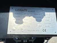 Lonati - 2025 - lnt-1000 - klepelmaaier voor graafmachine - afbeelding 3 van  11