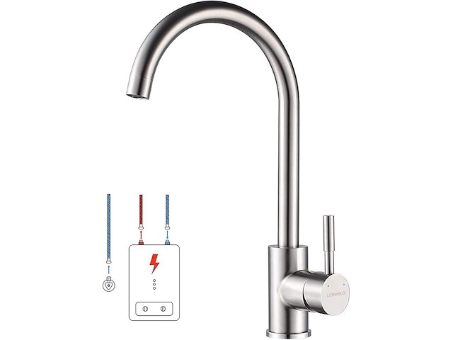 Lonheo lagedruk waterkraan - afbeelding 1 van  6