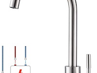 Lonheo lagedruk waterkraan - afbeelding 1 van  6