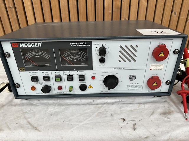 Lonisation tester megger ft6 12 mk 2 - afbeelding 2 van  5