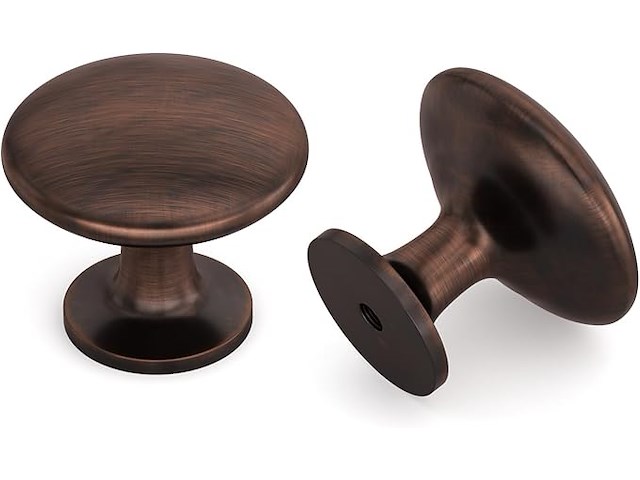 Lontan metalen keukenknoppen (goud) - afbeelding 1 van  4