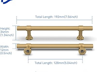 Lontan meubelgrepen (10 stuks) - afbeelding 3 van  3