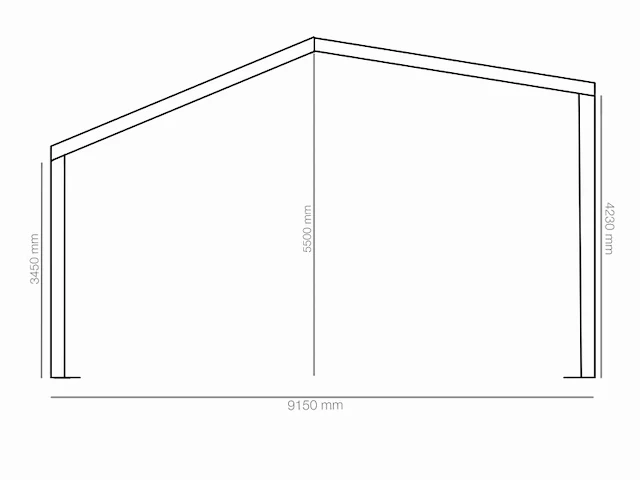 Loods 180 m2 (gedemonteerd!) - afbeelding 16 van  23