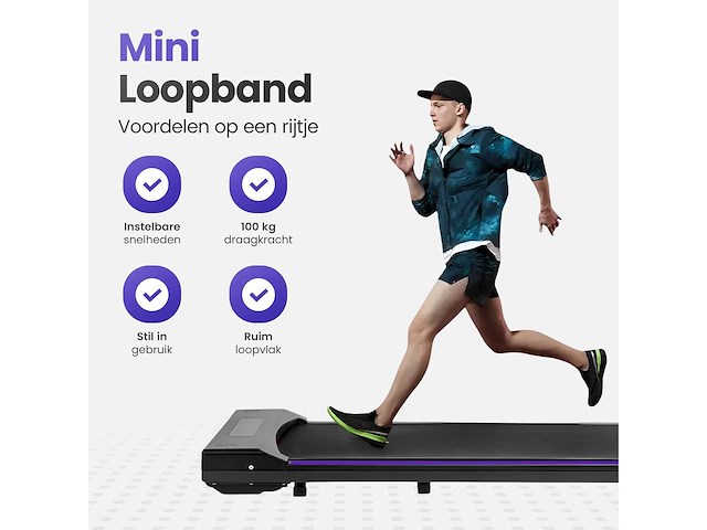 Loopband – compact fitness toestel – lot 108 - afbeelding 2 van  4