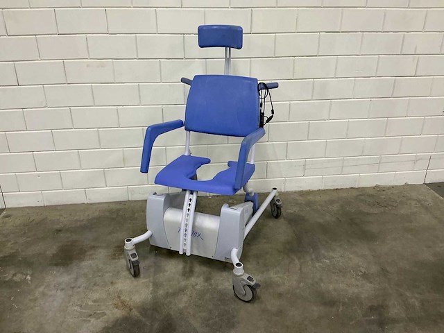 Lopital - reflex - verrijdbare douchestoel toiletstoel - afbeelding 1 van  6