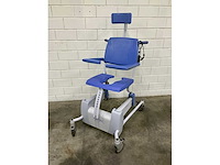 Lopital - reflex - verrijdbare douchestoel toiletstoel - afbeelding 4 van  6