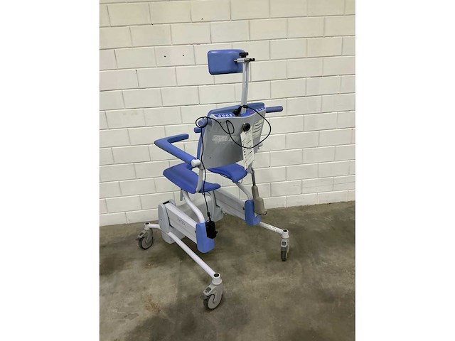 Lopital - reflex - verrijdbare douchestoel toiletstoel - afbeelding 5 van  6