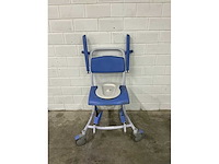 Lopital - tango - verrijdbare douchestoel toiletstoel - afbeelding 5 van  5