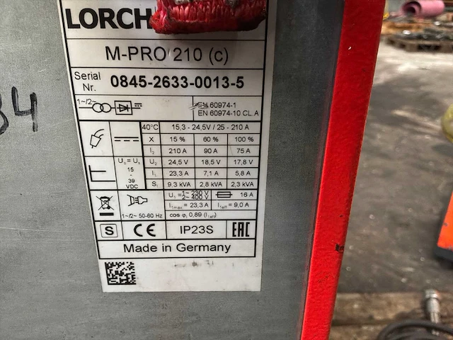 Lorch m-pro 210 mig lasapparaat - afbeelding 8 van  10