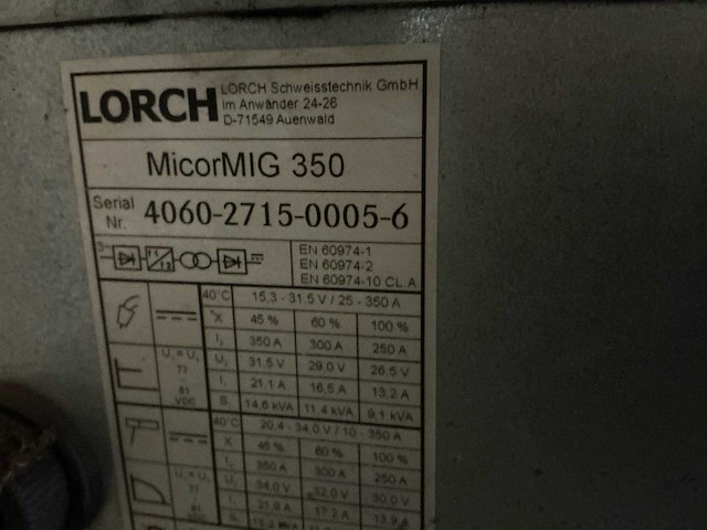 Lorch micormig 350 lasapparaat - afbeelding 7 van  8