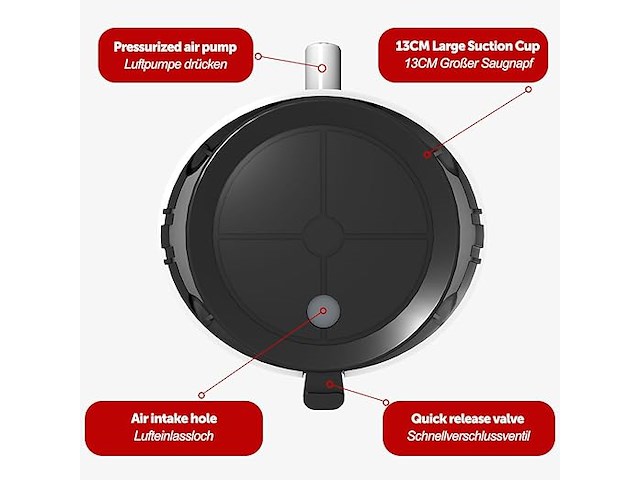 Loresjoy douchehandgreep (2 stuks) - afbeelding 2 van  3