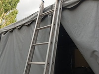 Lot 1 - aluminium ladder - afbeelding 3 van  3
