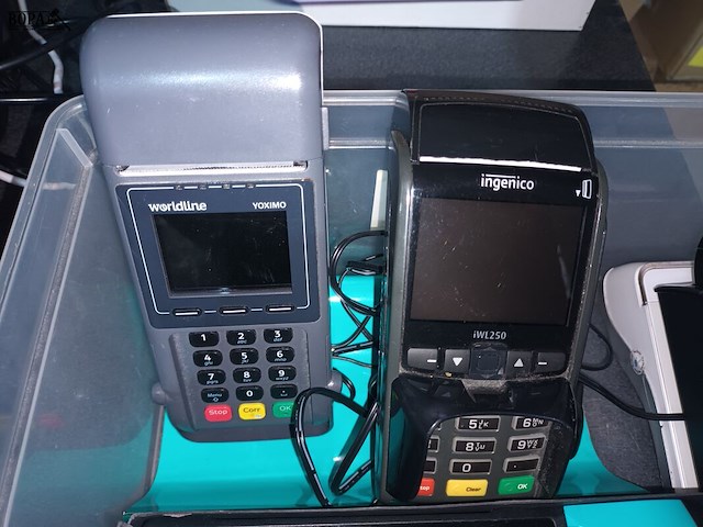 Lot 1 - betaalterminals. 6 stuks - afbeelding 6 van  7